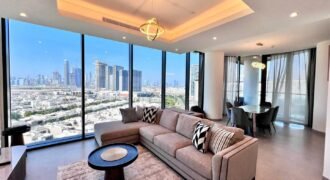 Elegant 2-Bedroom Apartment with Maid’s Room in Waves Grande, Sobha Hartland
