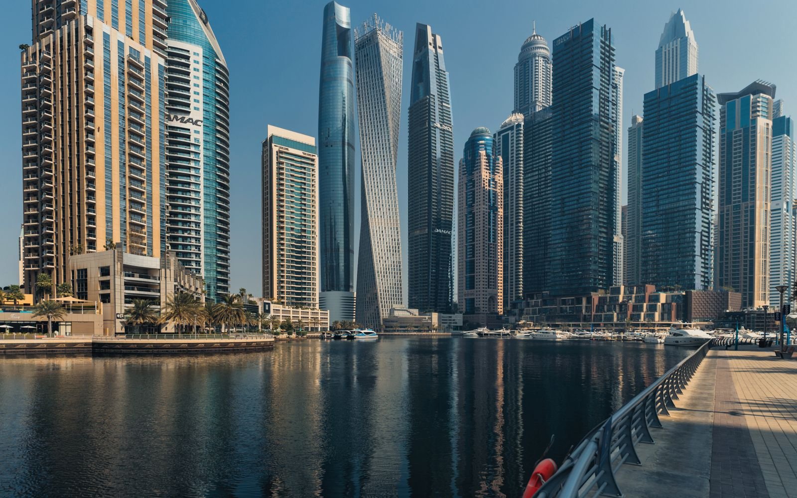 Dubai skyline and waterfront for a property buying decision